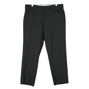 Riviera by Jack Victor Traveler Wool Blend Franco Pants Men 35R 34x27 Black